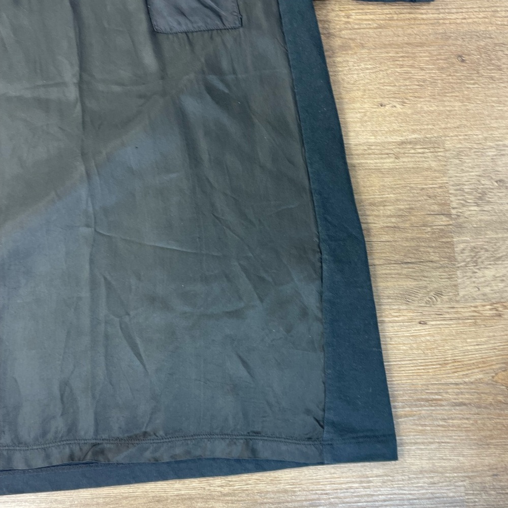 Prada Women’s Black Short Sleeve Shirt, Cotton Viscose, size Small - Picture 4 of 11